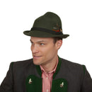 German Bavarian Style Green 100% Wool Hat - ScandinavianGiftOutlet