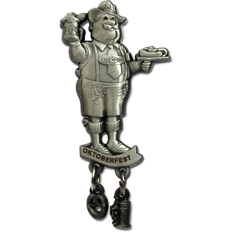 Oktoberfest Man Metal Hat Pins for German Hat