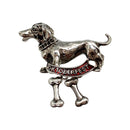 Metal Hat Pin Dachshund Dog Oktoberfest Banner