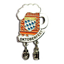 Iconic "Oktoberfest" Hat Pins Beer Mug for German Hat