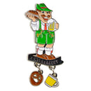 Oktoberfest Man Beer Mug Metal Hat Pins for German Hat