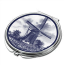 Scenic  Windmill Compact Mirror made of Metal - ScandinavianGiftOutlet
