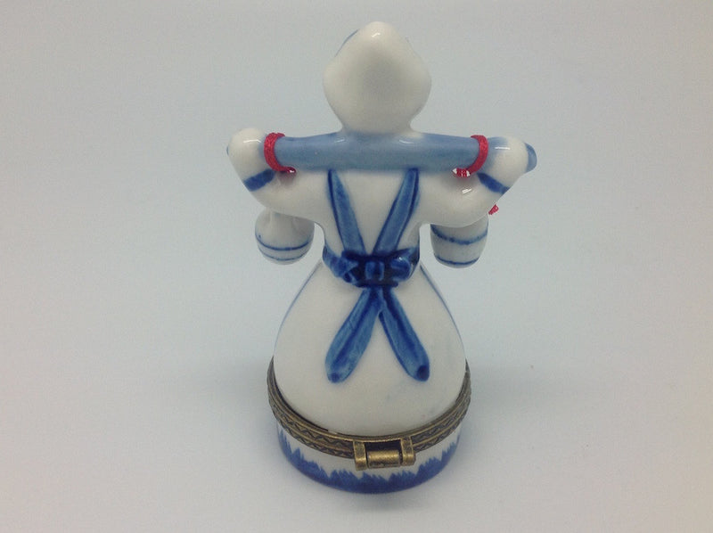 Jewelry Boxes Blue and White Milkmaid - ScandinavianGiftOutlet