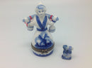 Jewelry Boxes Blue and White Milkmaid - ScandinavianGiftOutlet