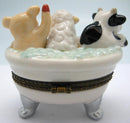 Children's Jewelry Boxes Cow, Sheep, Pig Bathtub - ScandinavianGiftOutlet