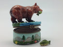 Jewelry Boxes Bear With Salmon - ScandinavianGiftOutlet