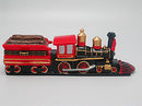 Train Collectibles American Wooden Train Hinge Box - ScandinavianGiftOutlet