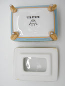 Vintage Victorian Antique Square Jewelry Box Deluxe Gold - ScandinavianGiftOutlet