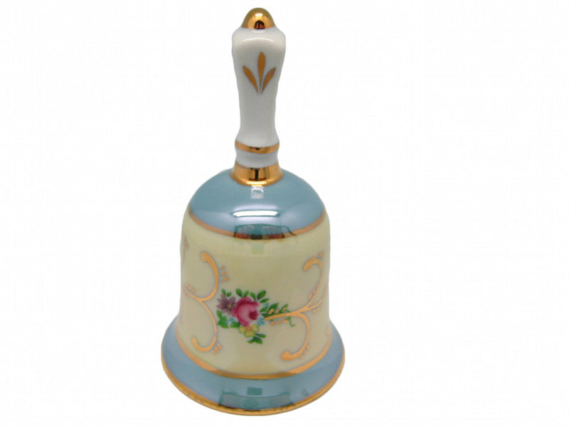 Vintage Victorian Antique Bell Jewelry Box Deluxe Gold - ScandinavianGiftOutlet