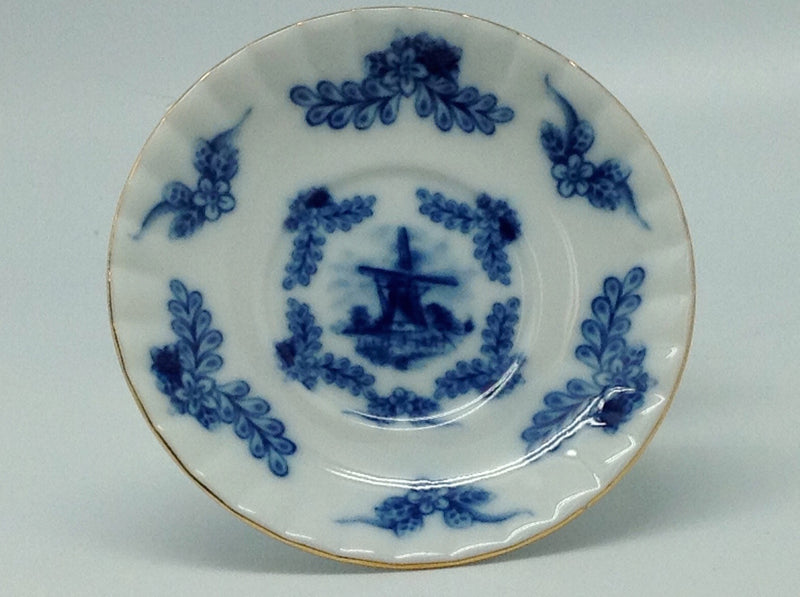 Victorian Mini Tea Set Cup and Saucer Delft - ScandinavianGiftOutlet