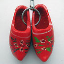 Red Danish Clogs Key Ring - ScandinavianGiftOutlet