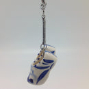 Holland Clogs Large Delft Ceramic Key Ring - ScandinavianGiftOutlet