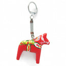 Dalarna Horse Red Key Ring - ScandinavianGiftOutlet