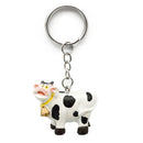 Cow Stuff Gift Idea Polyresin Keychain - ScandinavianGiftOutlet