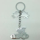 Dad Gift Key Chain: "I Love Dad" - ScandinavianGiftOutlet