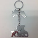 German Oma Gift Idea Key Chain: "I Love Oma" - ScandinavianGiftOutlet