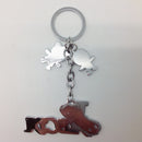 Polish Gift Idea Babcia Key Chain: "I Love Babcia" - ScandinavianGiftOutlet