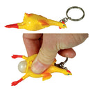 Chicken Keychain with Pop Out Egg - ScandinavianGiftOutlet