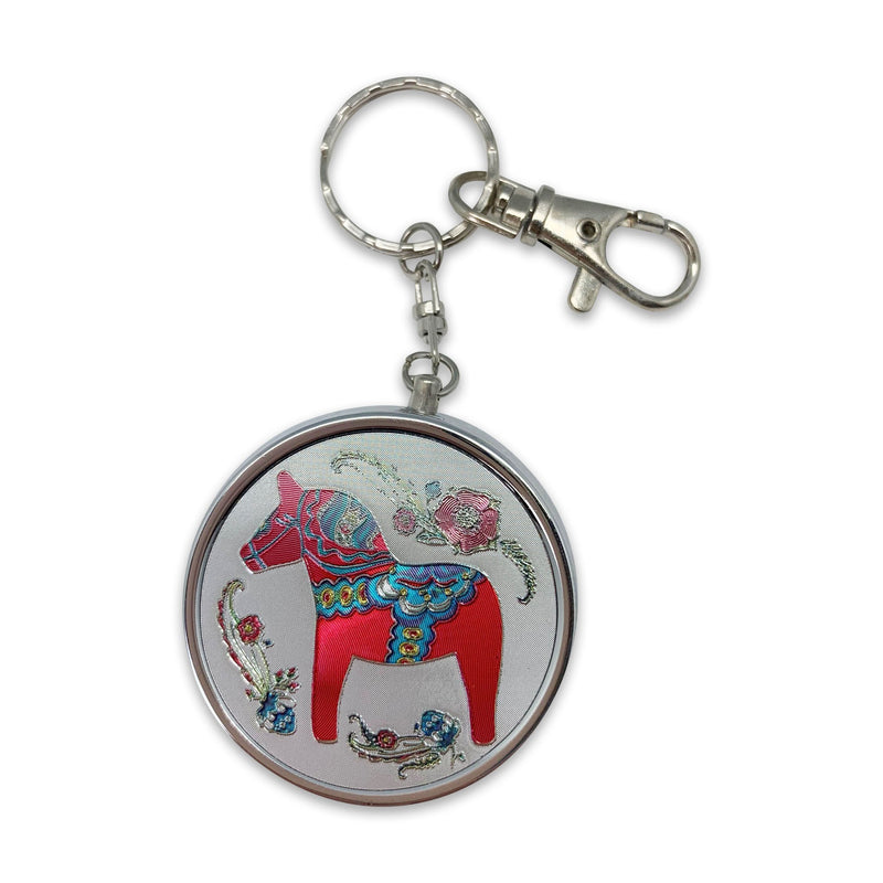 Pill Box Travel Organizer Red Dala Horse Gift Idea - ScandinavianGiftOutlet