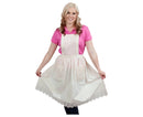 Victorian Adult Full Apron Ecru - ScandinavianGiftOutlet
