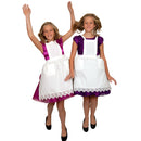 Girls Lace Ecru Full Apron (Ages 8-16) - ScandinavianGiftOutlet