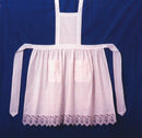 Victorian Adult Full Apron White - ScandinavianGiftOutlet