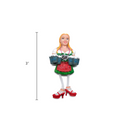 Oktoberfest Party Favor String Leg German Lady Kitchen Magnet