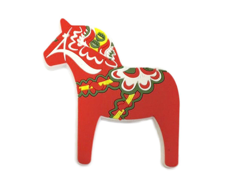 Red Dala Horse Kitchen Magnet - ScandinavianGiftOutlet