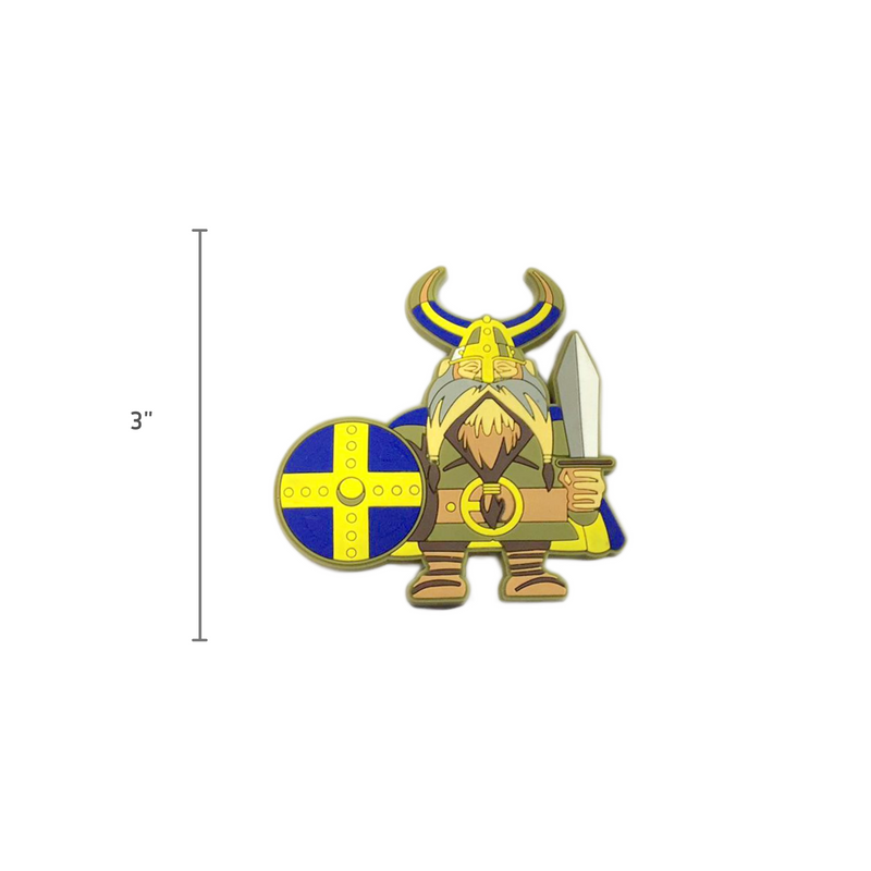 Cute Collectible Norwegian Viking Fridge Magnet