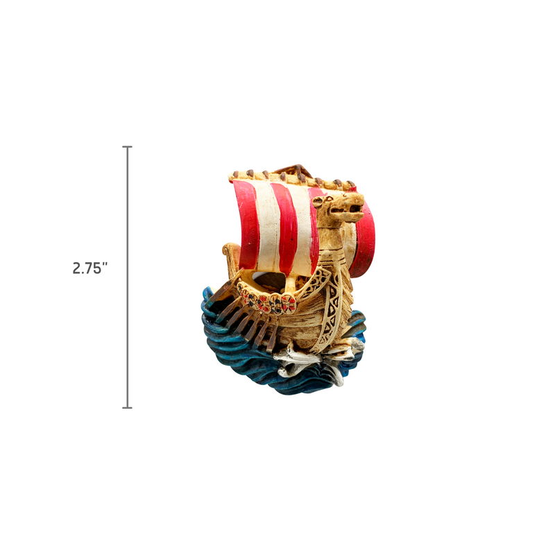 Vikings Ship Gift Magnet with Thermometer