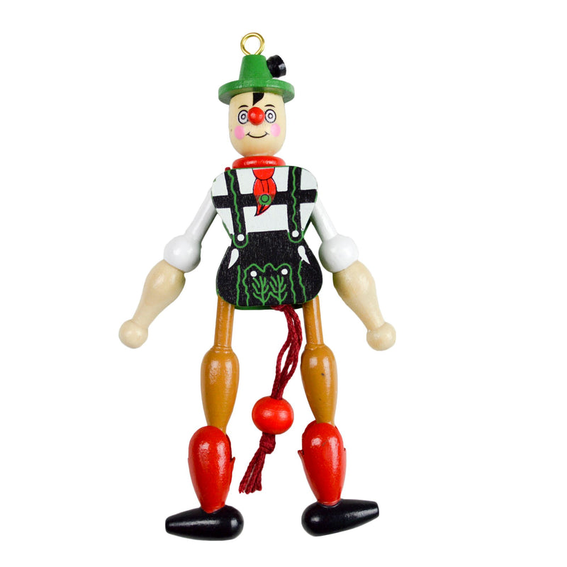 German Gift Jumping Jack Toy Fridge Magnet Boy