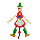 German Gift Jumping Jack Toy Fridge Magnet Girl
