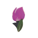 Tulips Gifts Fridge Magnet Violet