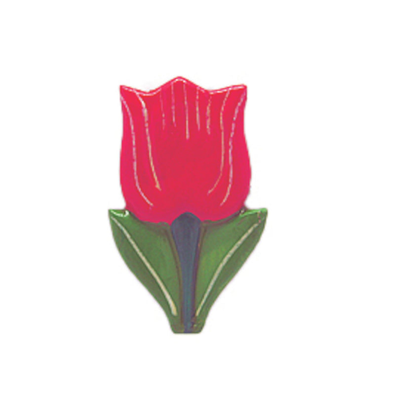 Tulips Gifts Fridge Magnet Red