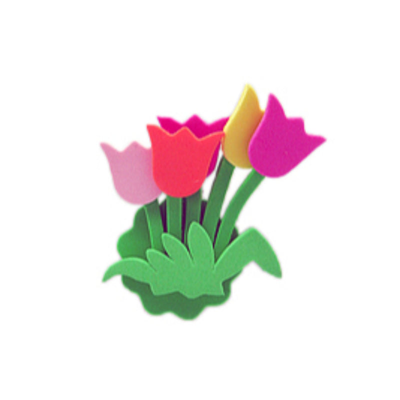 Dutch Tulip Fridge Magnet Tulip Bouquet