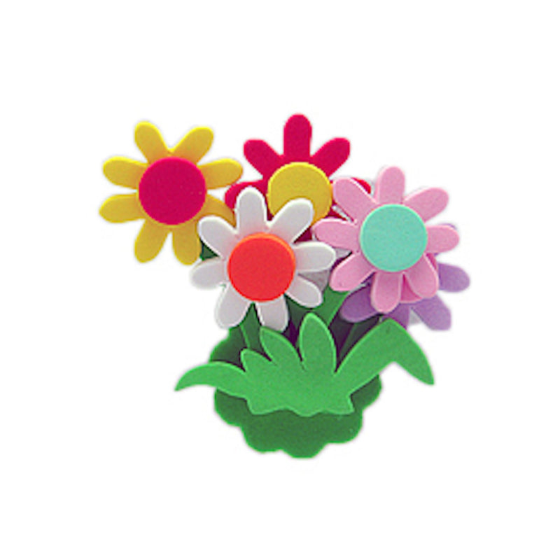 German Gift Fridge Magnet Daisy Flower Bouquet