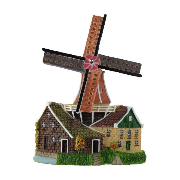 Holland Souvenir Kitchen Magnet Windmill - ScandinavianGiftOutlet