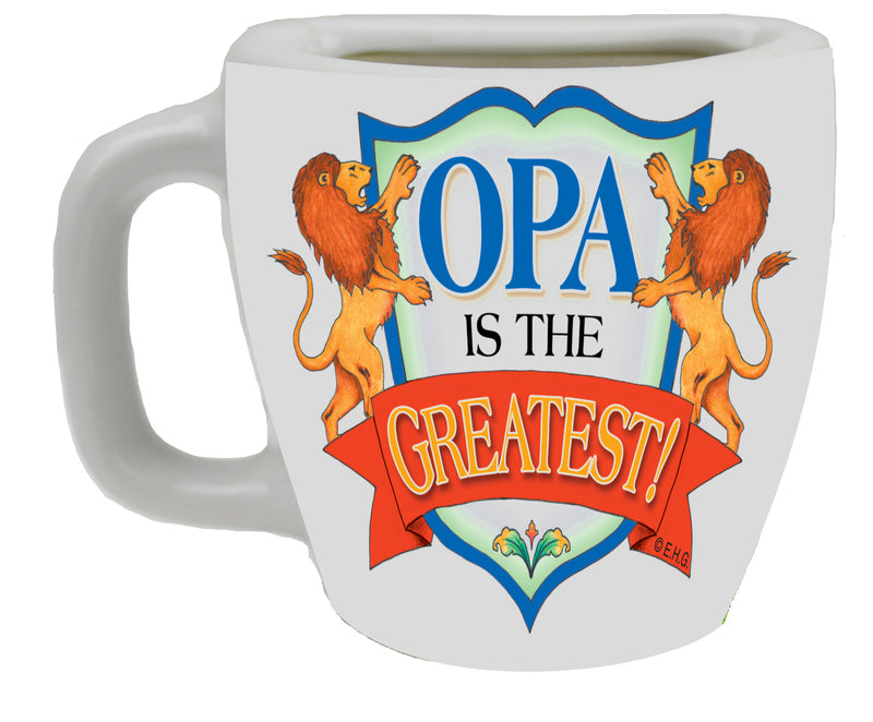 "Opa is the Greatest" Cup Magnet - ScandinavianGiftOutlet