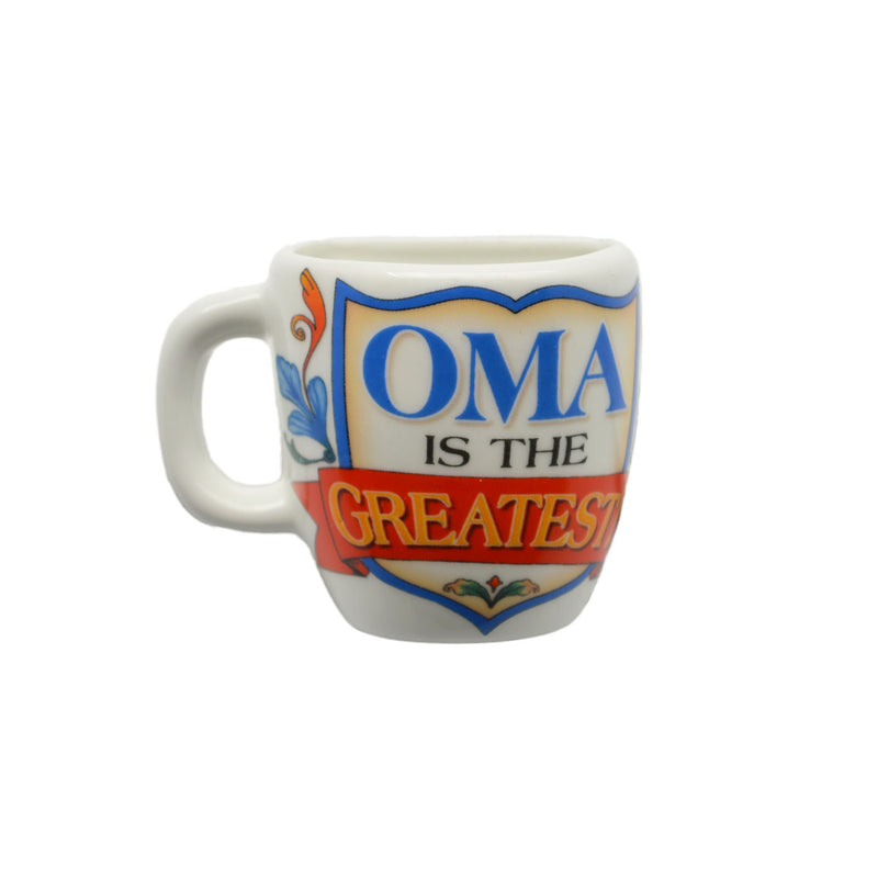 "Oma is the Greatest" Cup Magnet - ScandinavianGiftOutlet