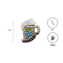 German Hat Pin: German Beer Stein with Oktoberfest