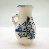 Miniature Ceramic Delft Blue Pitcher - ScandinavianGiftOutlet