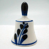 Miniature Ceramic Delft Blue Bell - ScandinavianGiftOutlet