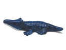Ceramic Miniatures Animals Delft Blue Alligator - ScandinavianGiftOutlet
