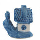 Ceramic Miniatures Animals Delft Blue Snail - ScandinavianGiftOutlet