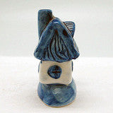 Ceramic Miniatures Animals Delft Blue Snail - ScandinavianGiftOutlet