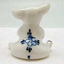 Porcelain Miniatures Animal Delft Happy Pig - ScandinavianGiftOutlet