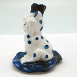 Porcelain Miniatures Animal Delft Frog Prince - ScandinavianGiftOutlet