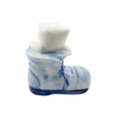 Porcelain Miniatures Animal Delft Cat In Boot - ScandinavianGiftOutlet