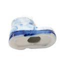 Porcelain Miniatures Animal Delft Cat In Boot - ScandinavianGiftOutlet