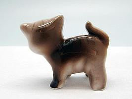 Animals Miniatures Brown Standing Cat - ScandinavianGiftOutlet